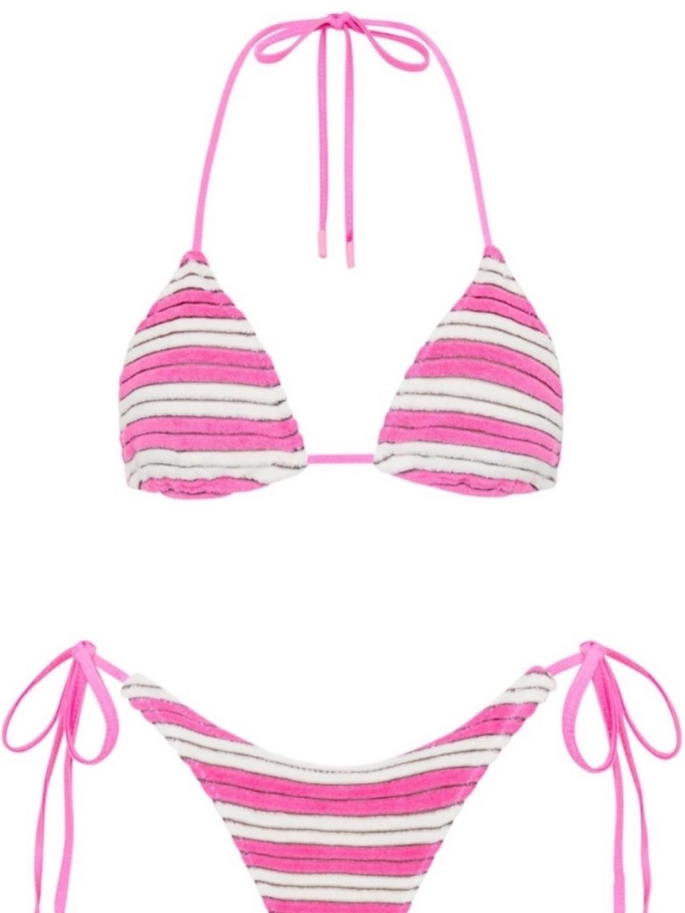 Triangl Swimwear - Pink Terry Cloth Bikini